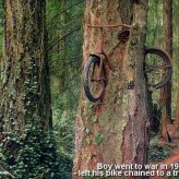 Don’t park your bike for too long